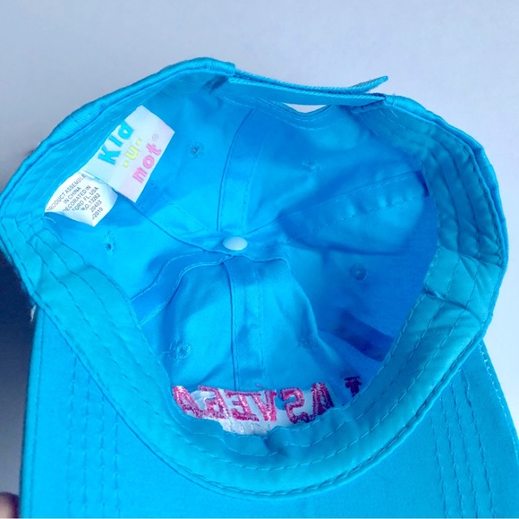 NEW LAS VEGAS NEVADA Hat Blue Girl’s Youth OSFA - Picture 6 of 14